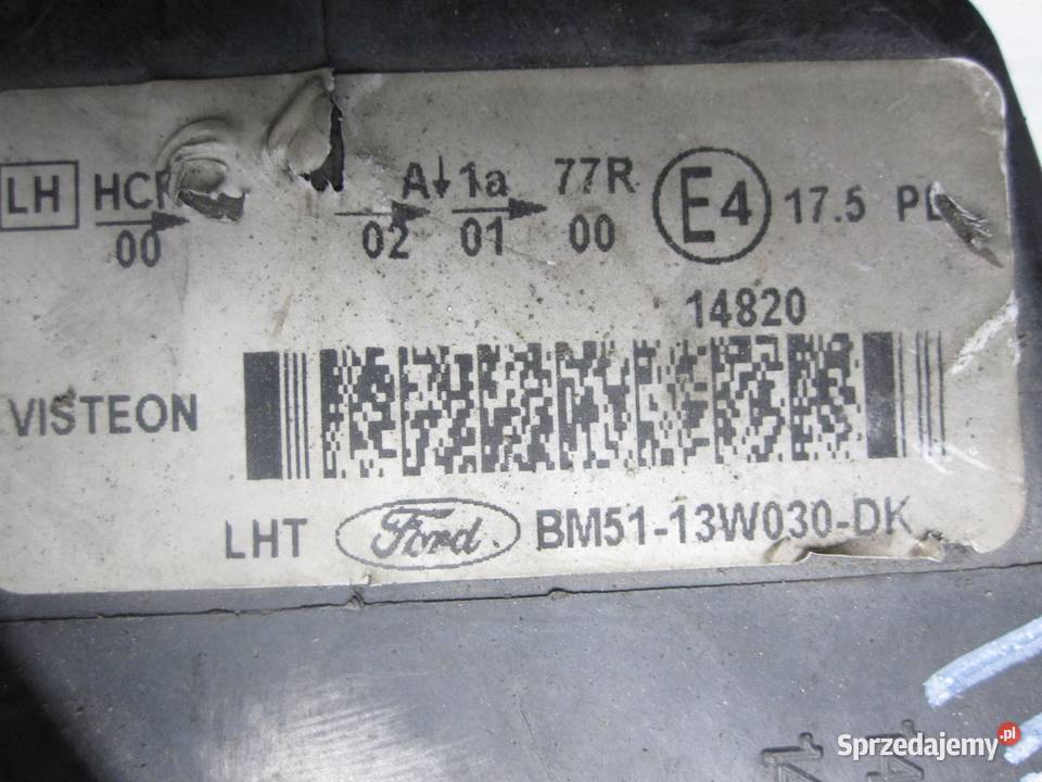 FORD FOCUS MK3 III 13r lampa lewa przód