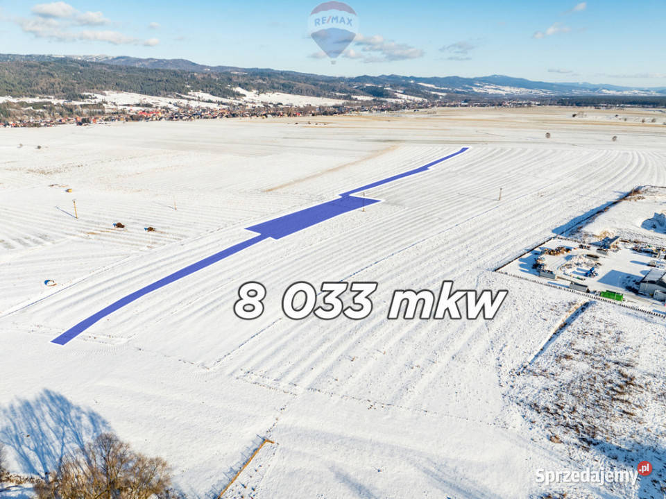 Działka rolna w Nowym Targu Nowy Targ