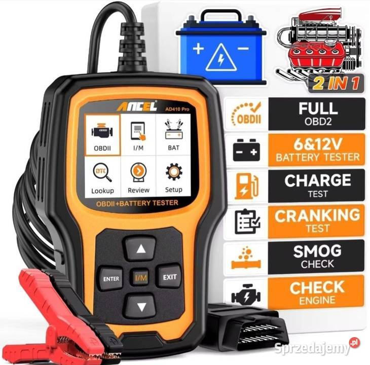 Skaner OBD2 Ancel AD410 PRO Piekary Śląskie