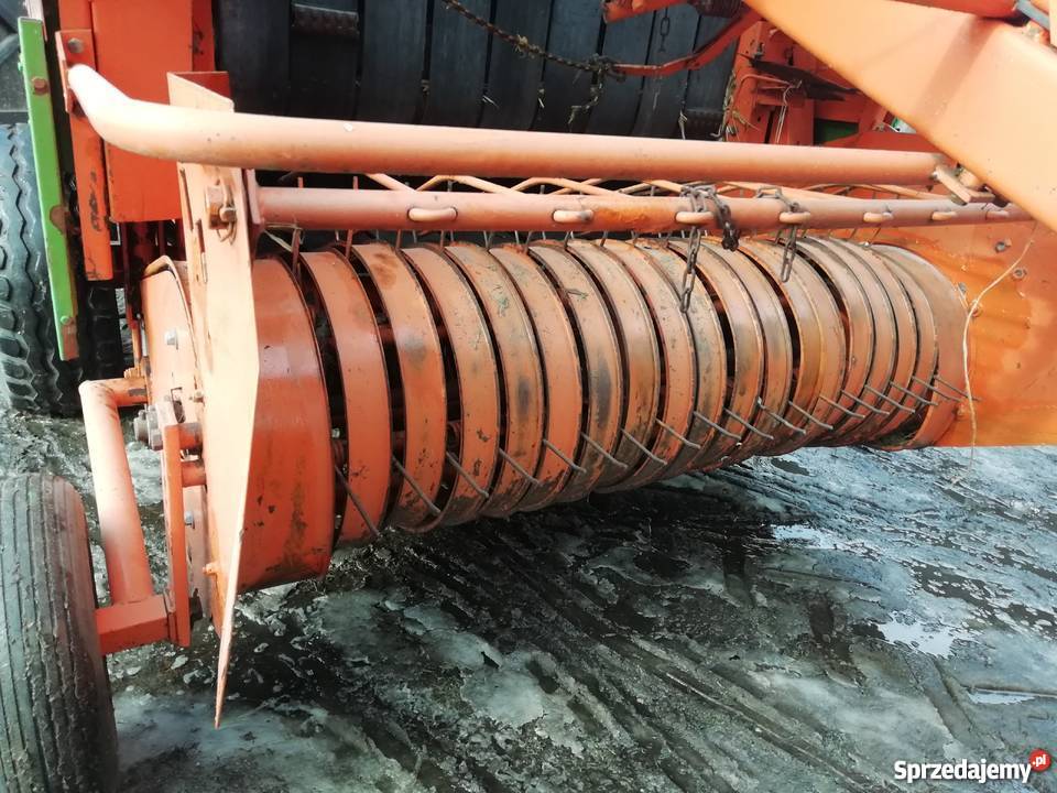 Prasa rolująca pasowa Agram prasa zwijająca Agromasz Bronowice