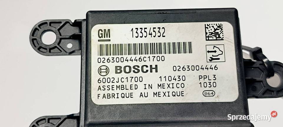 MODUŁ OPEL ASTRA J 13354532 Części samochodowe kujawsko-pomorskie Lipno