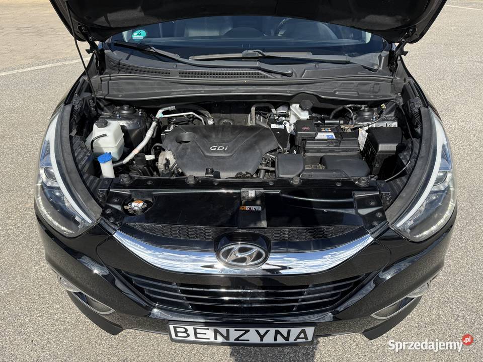 Hyundai ix35 16 BENZYNA Klimatronik Tempomat przyciemniane szyby wielkopolskie Konin