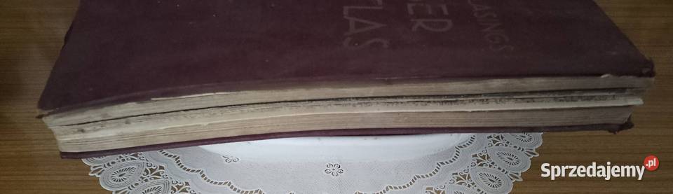 Atlas Grosser Volksatlas 1937r Nakło nad Notecią sprzedam