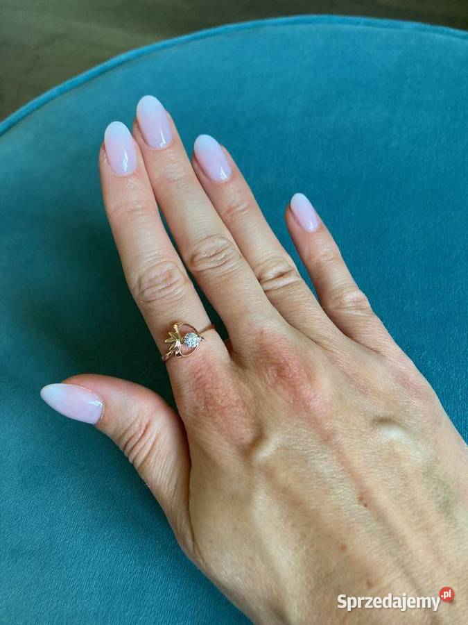 Nowy złoty pierścionek złoto 14K 585 serduszko złote sprzedam