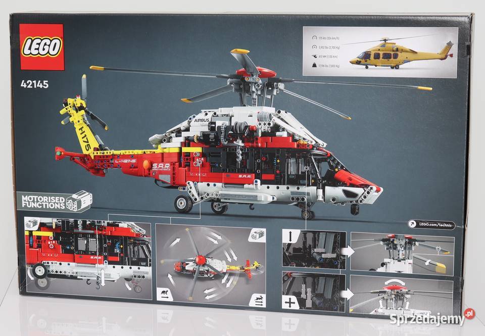 LEGO Technic 42145 Helikopter ratunkowy Airbus Rybnik