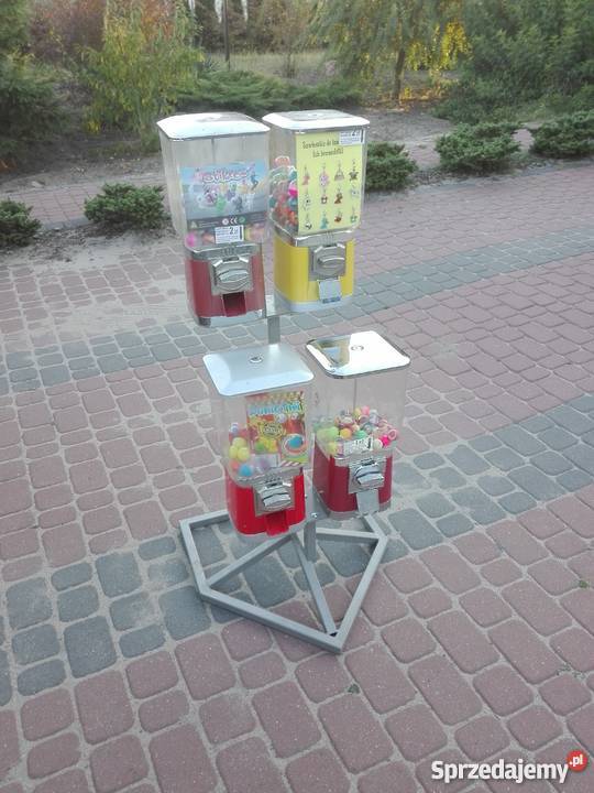 Automat sprzedający piłki i kapsuły w rozmiarze kujawsko-pomorskie Toruń