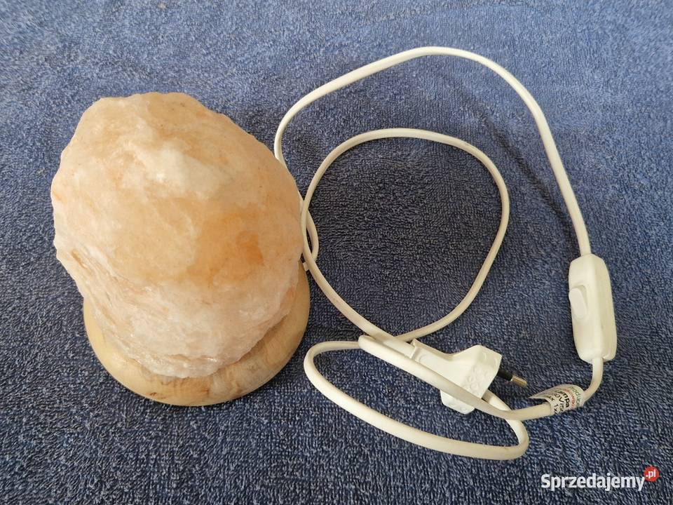 Lampa solna z soli kłodawskiej biurkowa stpołowa Warszawa