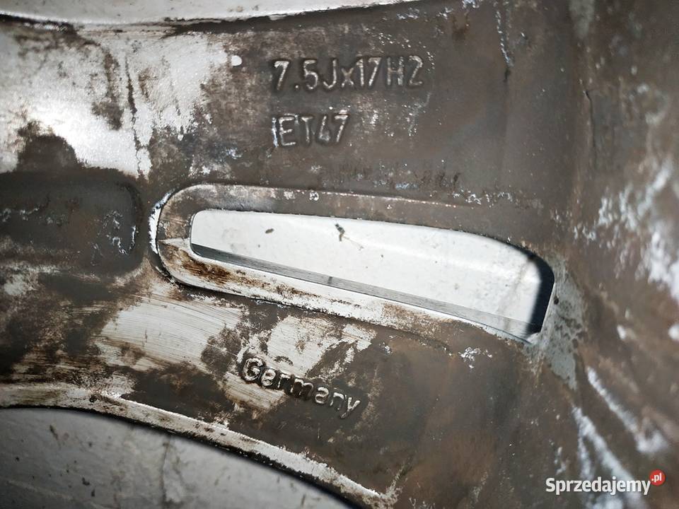 Felga 17 aluminiowa 75Jx17H2 ET47 MERCEDES Konin sprzedam