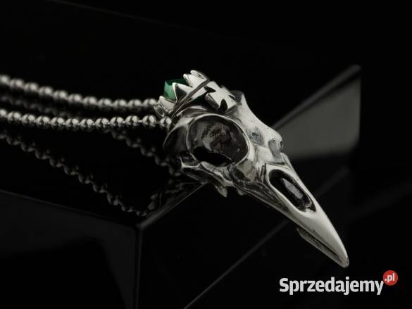 NASZYJNIKI Z CZASZKĄ KRUKA TYVODARCOM Warszawa