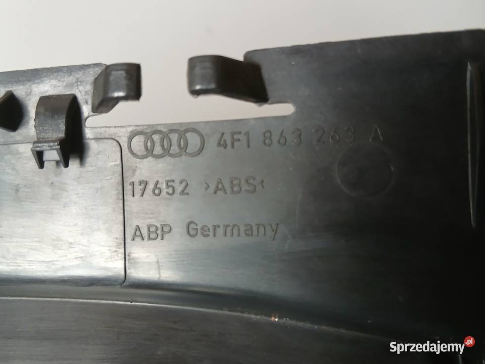 AUDI A6 C6 OSŁONA ZATRZASK PANELU NAWIEWU Rok produkcji 2005 Szczerbice