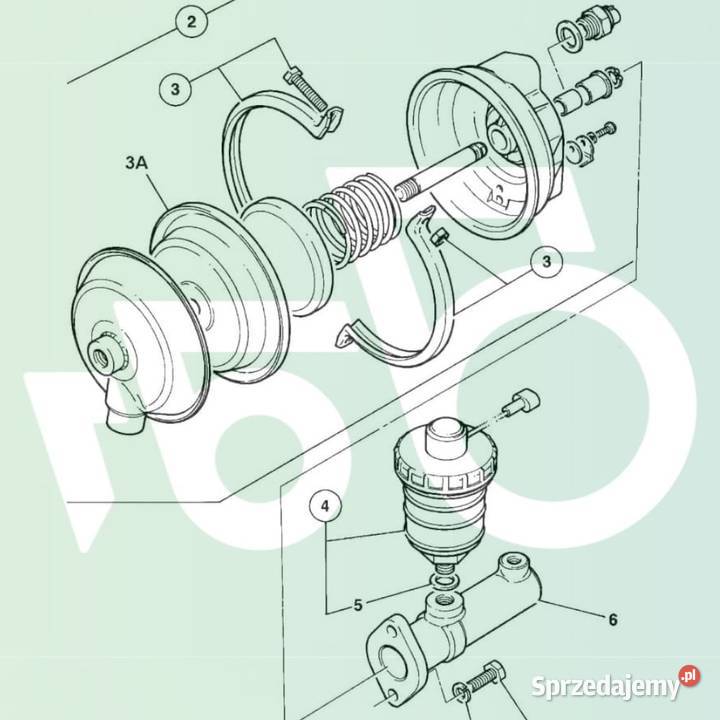 Serwo 15914800 Cylinder 15920174 Siłownik wielkopolskie Wilkowo