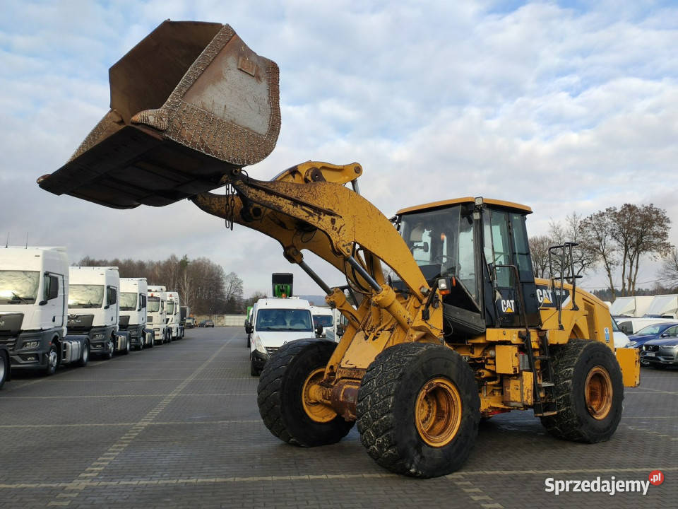 duża kołowa Caterpillar 962H CAT 20ton Kamera Widełki