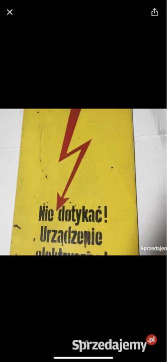 Tabliczka elektryczna Pozostałe Gliwice