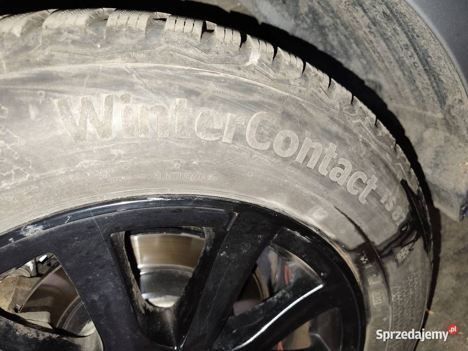 Opony zimowe Continental plus felg aluminiowe R Siemianowice Śląskie sprzedam