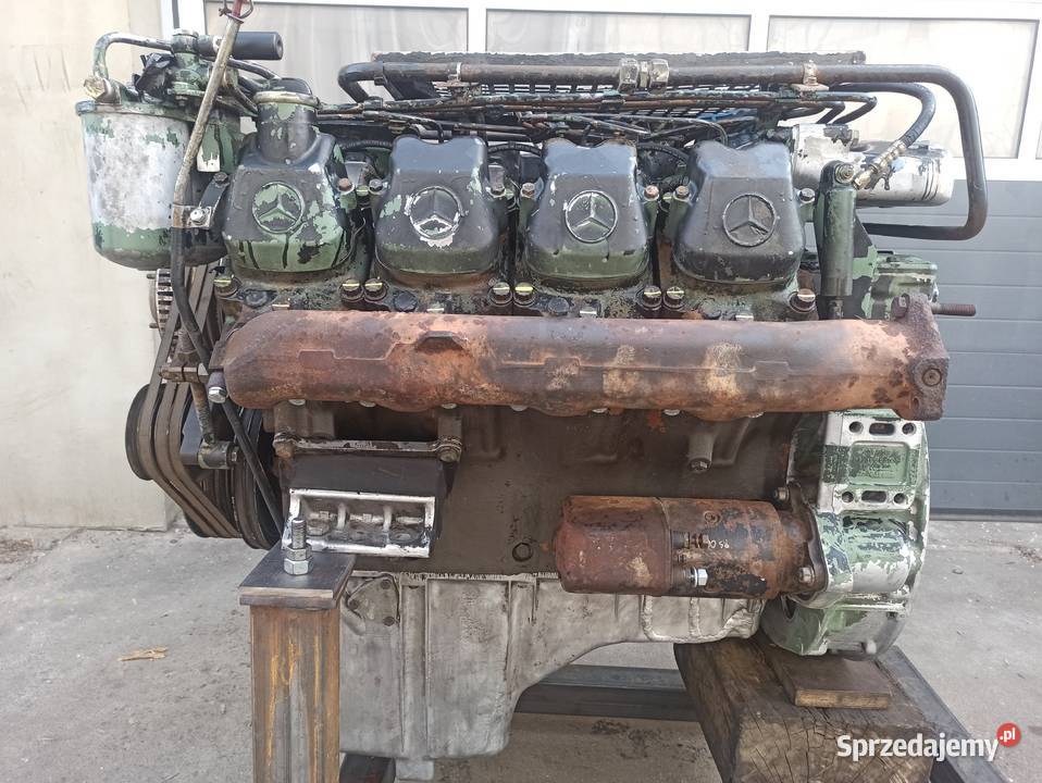 Regenerowany Silnik MercedesBenz OM442LA V8 Silniki kompletne mazowieckie