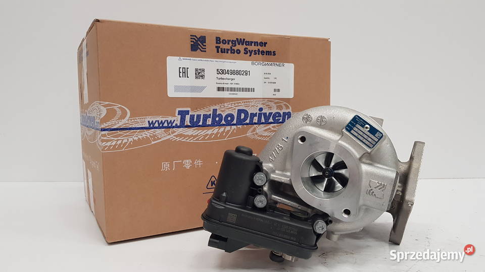 Nowa turbosprężarka BorgWarner KKK 53049880291 Siedlce