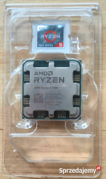 Procesor ryzen 5 7600 małopolskie Zakopane sprzedam