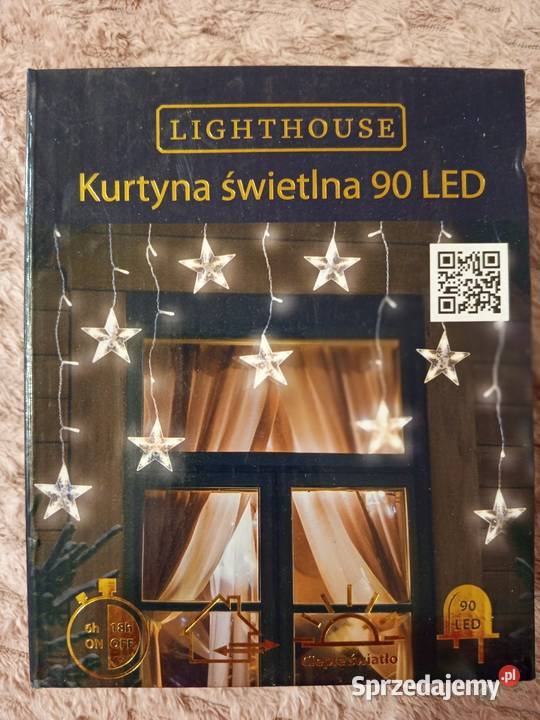 kurtyna świetlna Lighthouse z 90 diodami  Piła