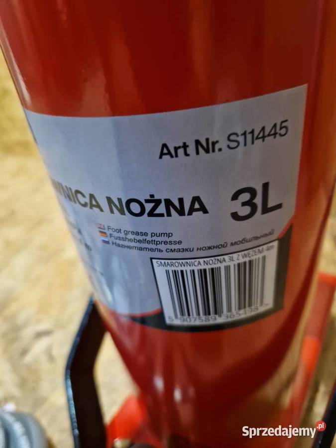 SMAROWNICA NOŻNA 3L TAWOTNICA TOWOTNICA WĄŻ 4M Głogowa