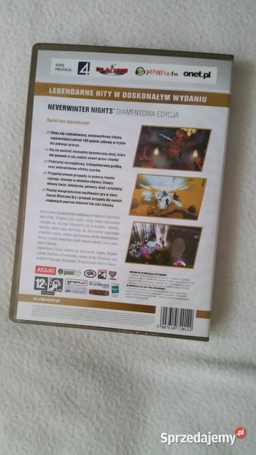 NEVERWINTER NIGHTS Diamentowa Edycja DVDROM lubelskie Puławy