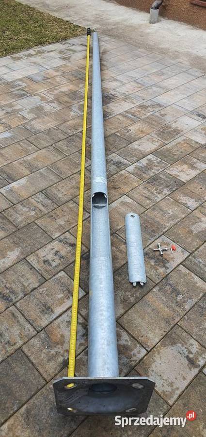 Słup Oświetleniowy maszt stalowy 4m Tecpoles Bydgoszcz