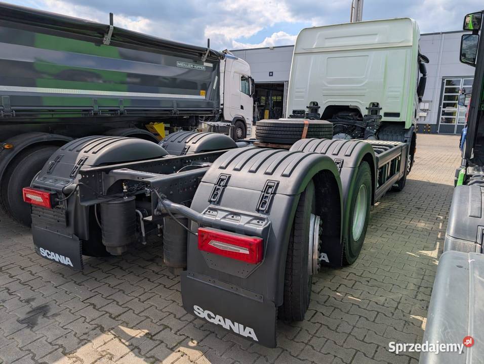 NOWA Scania P 340 B6x24NA rama pod zabudowę oś tachograf Kraków