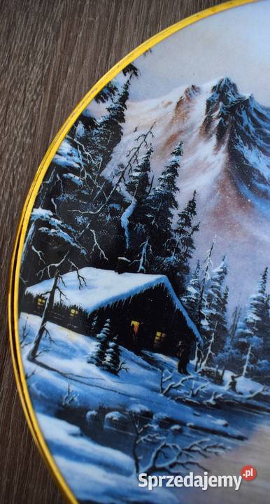 Spokojna samotność talerz kolekcjonerski Chełmno