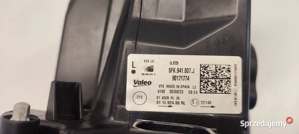 SEAT TARRACO LAMPA LEWY PRZÓD ANGLIK RHD dolnośląskie