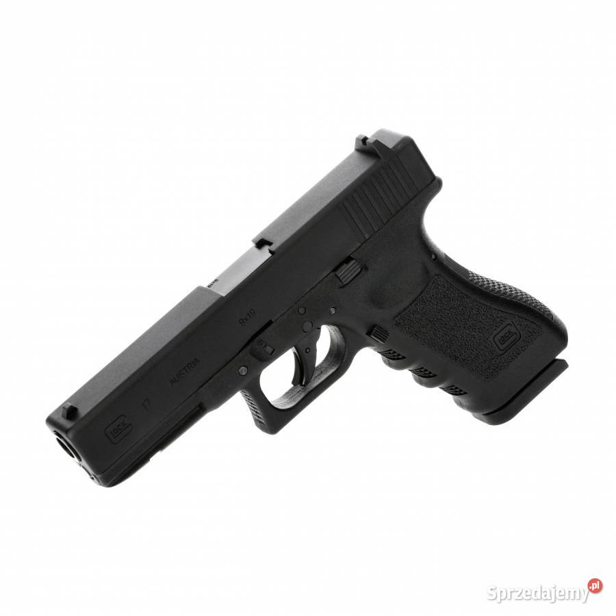 Pistolet wiatrówka Glock 17 blowback 45 mm BB Trzcianka