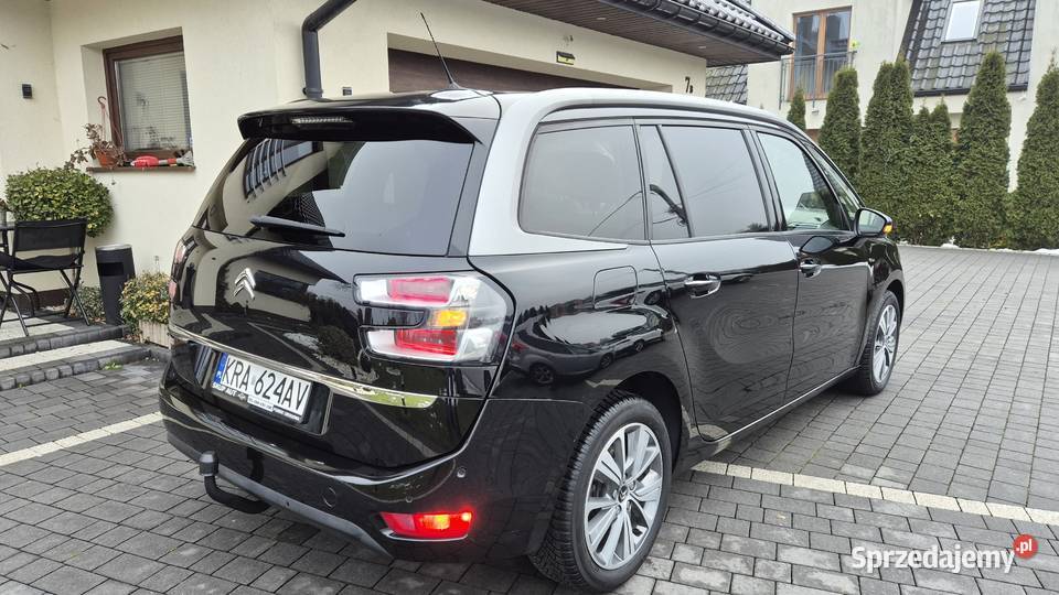 CITROEN C4 GRAND PICASSO MOCNO wyposażona wersja garażowany Kraków