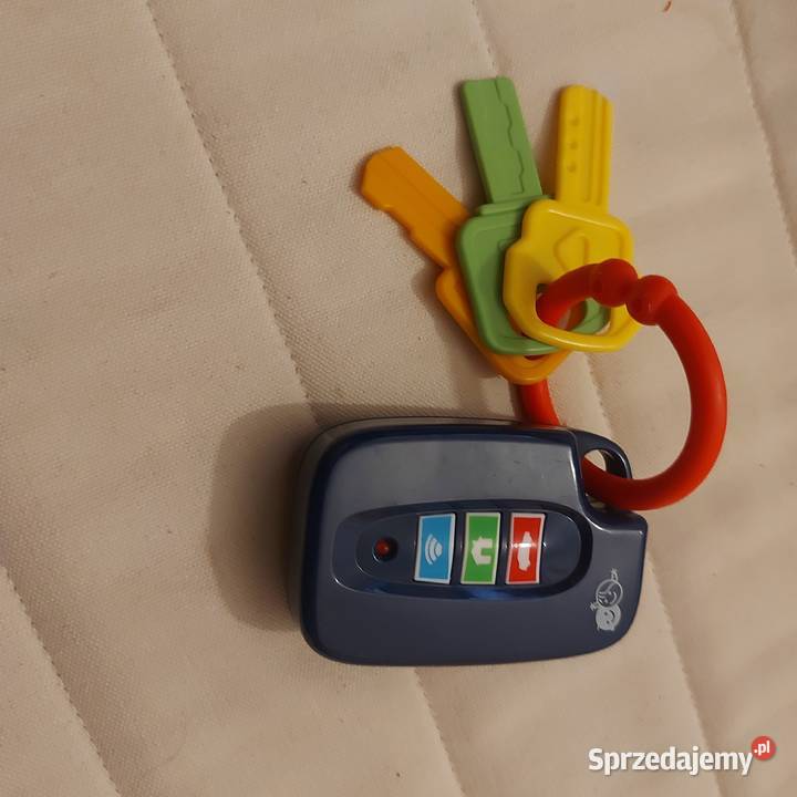 Dwa zestawy Fisher podróżne edukacyjne kluczyki