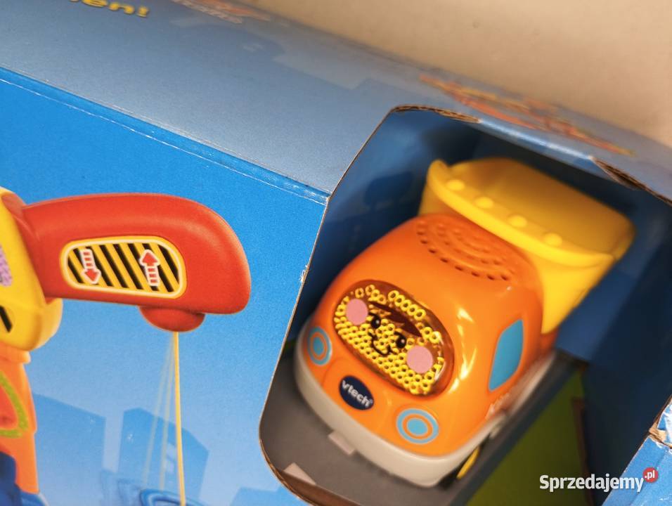 Vtech Baby Tut Tut Bolides dźwig plac budowy Edukacyjne Trzcianka sprzedam