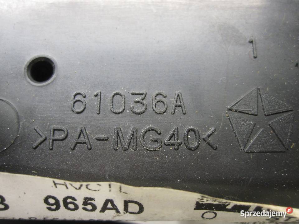 JEEP PATRIOT 10r panel klimatyzacji P55111963AD Panele sterowania, przełączniki Kielce