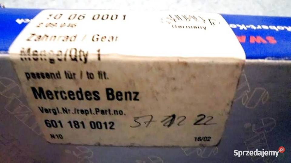 Koło zębate wałka rozrządu W124 300E 103 osobowe Koszalin