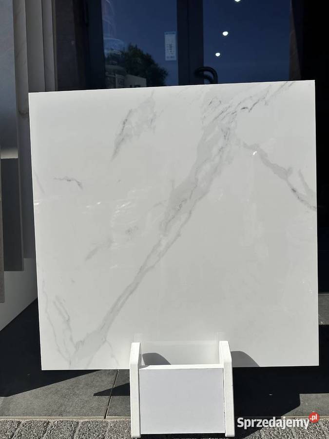 Płytka Carrara Blanco Poler Rekt 60x60 GAT I łódzkie Opoczno