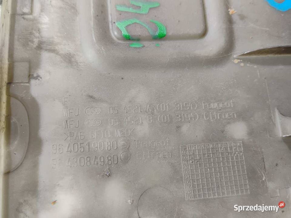 OSŁONA OBUDOWA SILNIKA CITROEN C5 16 HDI sprzedam