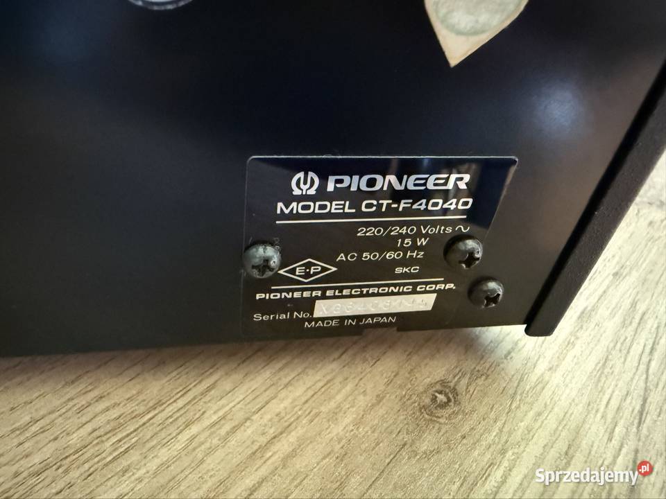 Magnetofon Pioneer CTF4040 Tuchów