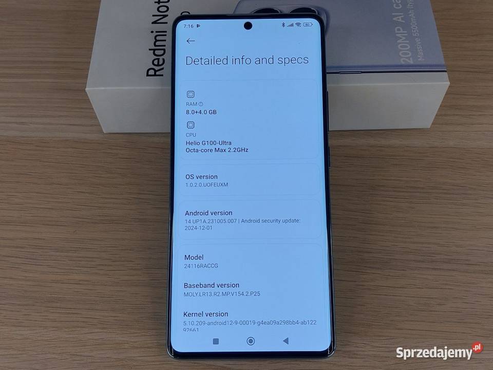 Xiaomi Redmi Note 14 Pro 8256GB Warszawa