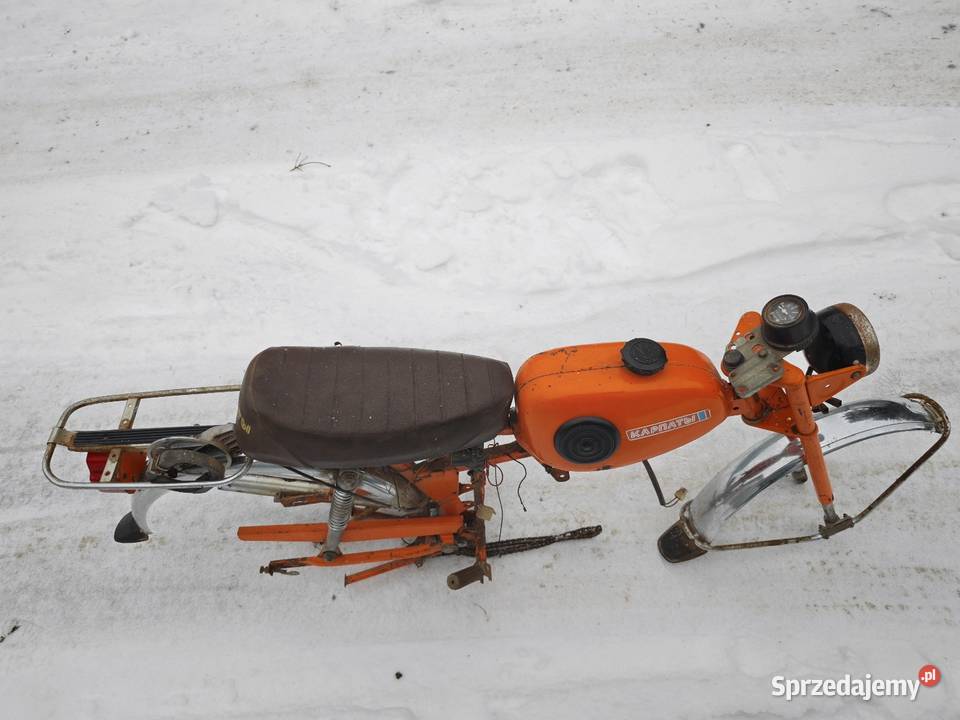 Motorower Karpatynie Wsk Romet Komar Rok produkcji 1977 Skarżysko-Kamienna