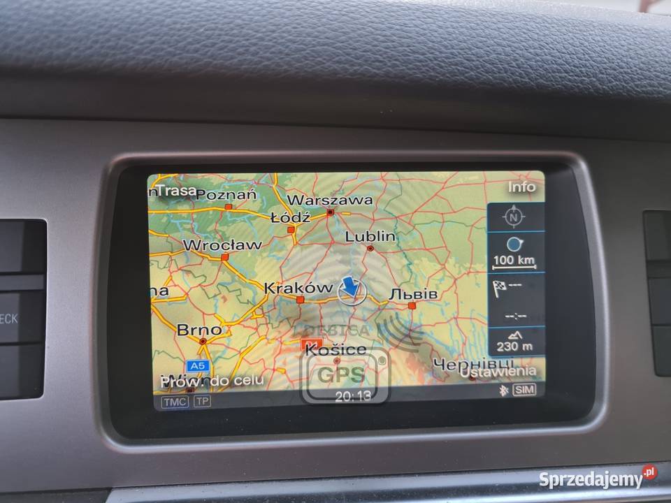 Mapy Audi 3Gh 3Gp Mib A4 A5 A6 A7 A8 Q5 Q7 3G Pozostałe Tarnów