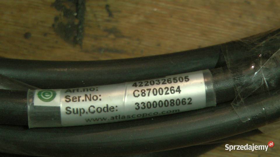kabel Atlas copco tensor DL 5m 4220326505 Pozostałe