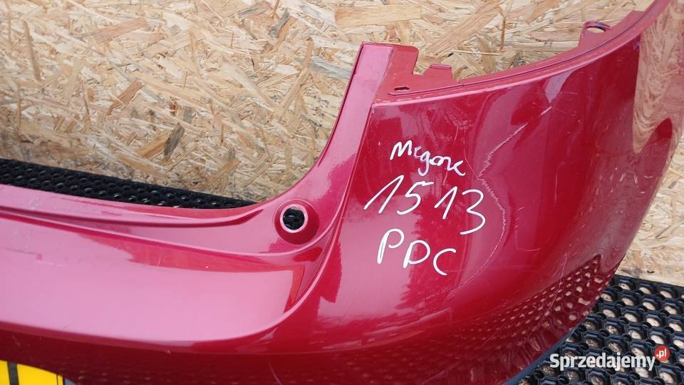 RENAULT MEGANE III HB ZDERZAK TYŁ PDC TENNJ Zderzaki Zbierkowo