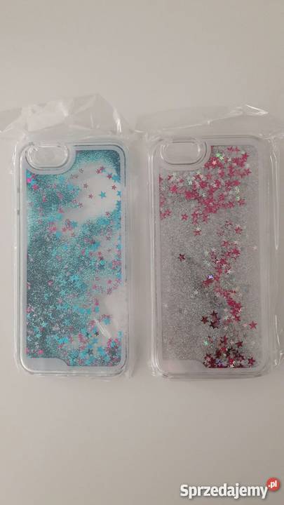 Case etui iPhone 6 6s gwiazdki brokat Kraków