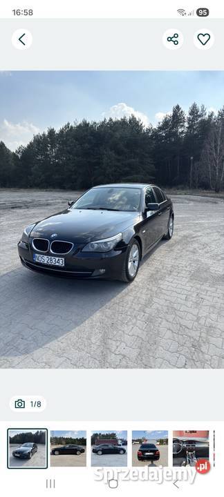 Bmw e 60 2009 manualna Seria 5 Sierpc