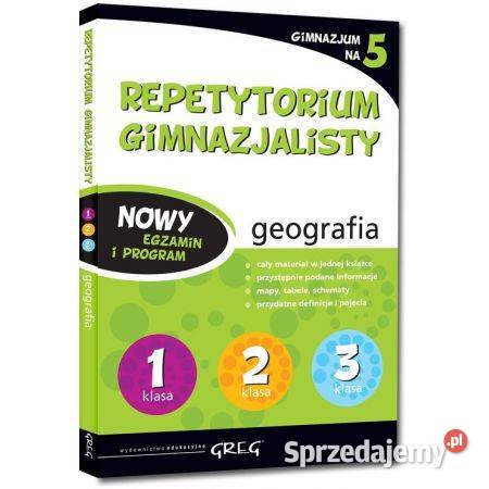 REPETYTORIUM Gimnazjalisty geografia Egzamin Kultura i Rozrywka Szczecin