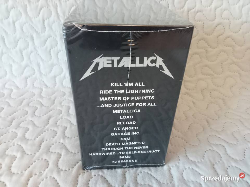 Metallica box 21cdProdukt fabrycznie nowy Ząbki