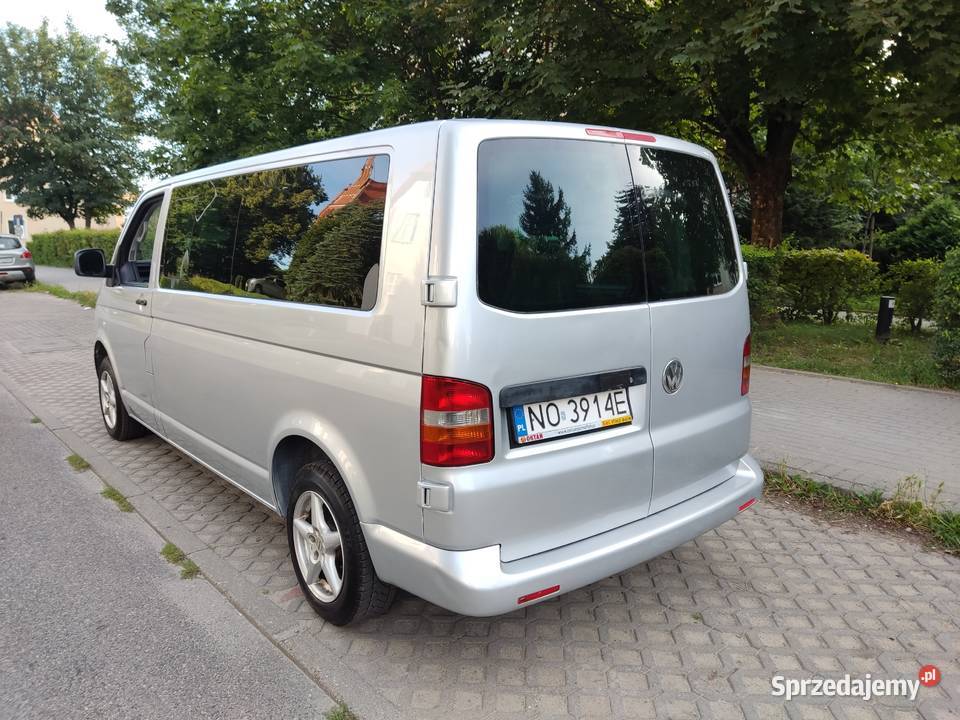 VW T5 CARAVELLA 9osób r2009 p19tdi skrz manual przyciemniane szyby warmińsko-mazurskie Elbląg sprzedam
