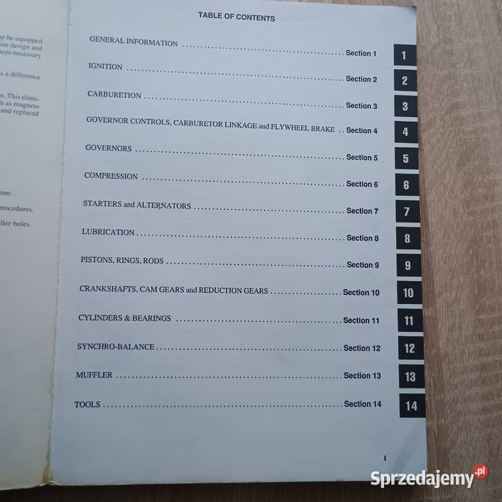 Repair Manual Vanguard BriggsStratton Chrzanów sprzedam