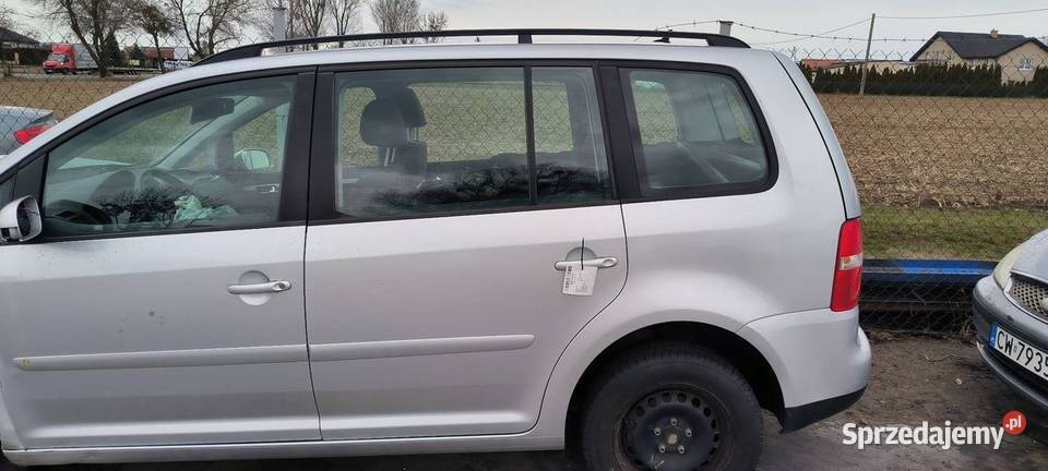 DRZWI LEWE TYŁ VOLKSWAGEN TOURAN Lipno
