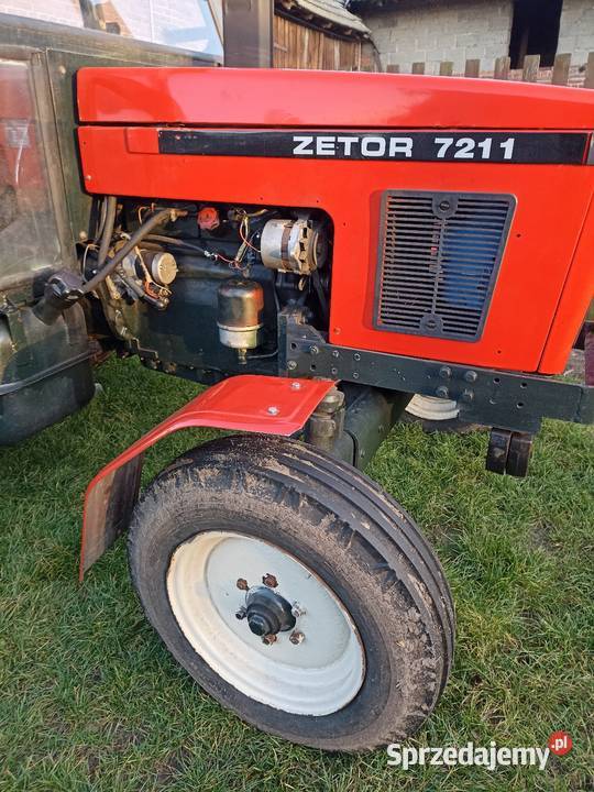 Ciągnik Zetor 7211 wielkopolskie Ostrzeszów